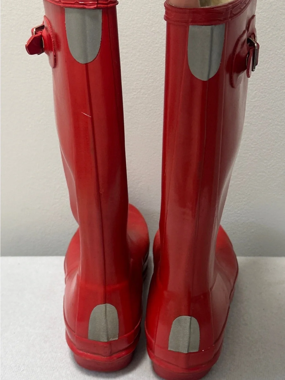 Kids Hunter Rain Boots Girls 7/ Boys 8 Fair Condition See Pictures